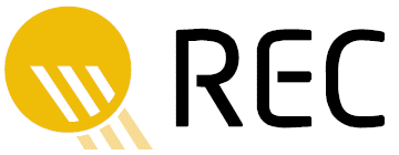 REC solar panels logo